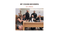 Desktop Screenshot of nechemyaweberman.com